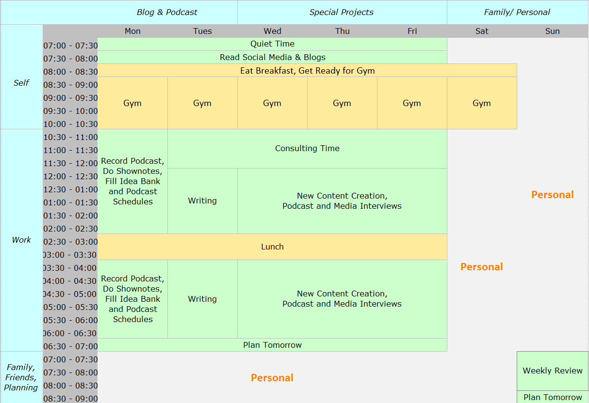 smart time online schedule